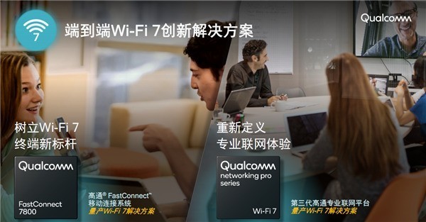 高通发布全新Wi-Fi 7家庭平台:带宽2万兆!延迟几乎为零
