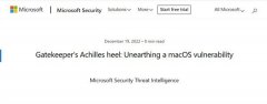 微软发现苹果macOS漏洞Achilles