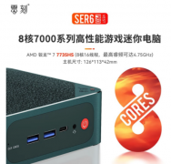 零刻推出SER6 Pro VEST版迷你主机