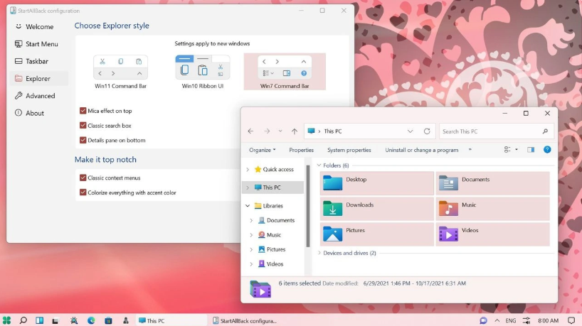 StartAllBack 3.6.7 for apple instal