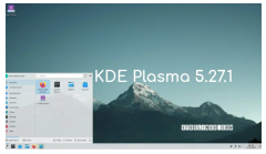 Linux桌面环境KDE Plasma 5.27.1今日