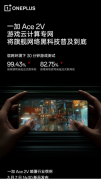 一加Ace 2V手机支持游戏云计算