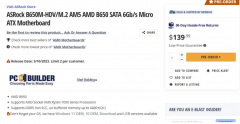 华擎公布新款B650M主板：采用