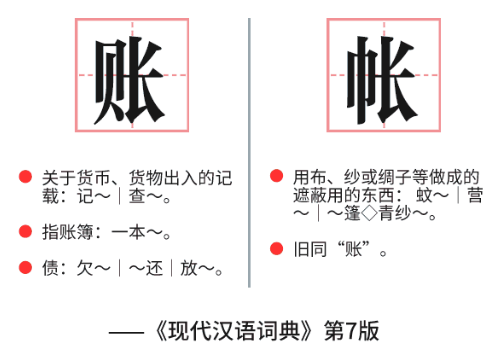微信等多平台已把“帐号”改为“账号”：两字用法不同 极易混淆