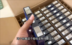 男子用宁德时代三元锂电芯做