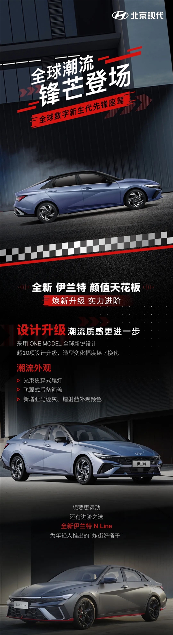 又来一个998！新款北京现代伊兰特上市：真和国产肉搏战