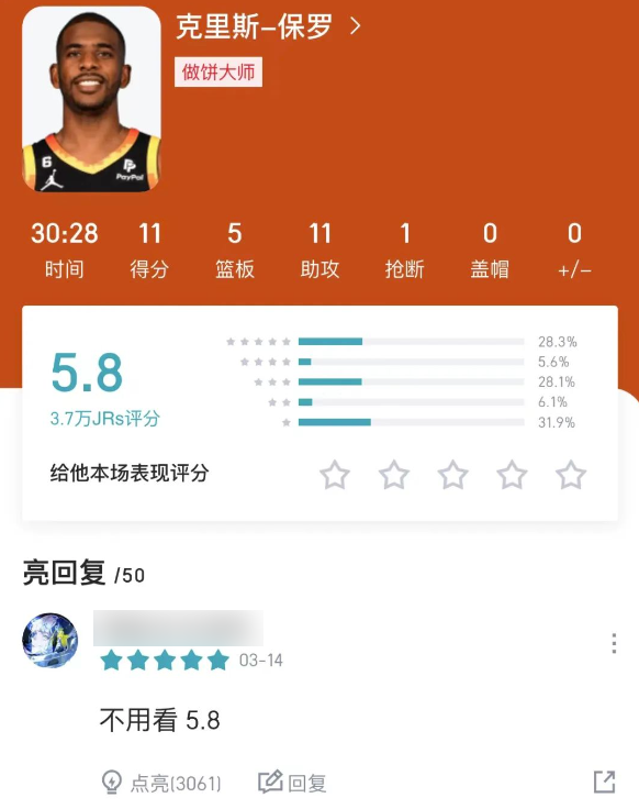 战鹰赢“棋”了？能给万物打分的虎扑网友笑死我了