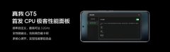 真我GT5首发极客性能面板：榨