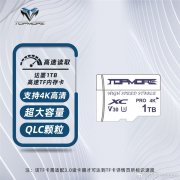 达墨白卡1T TF卡规格公布：超频